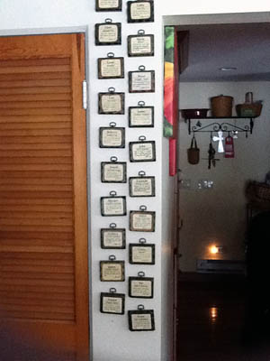 Name Wall with Bible Verses